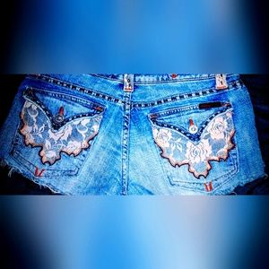 Miss me jean shorts 28